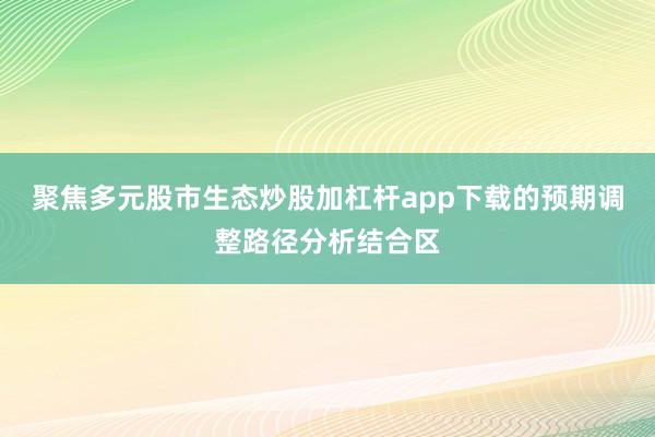 聚焦多元股市生态炒股加杠杆app下载的预期调整路径分析结合区